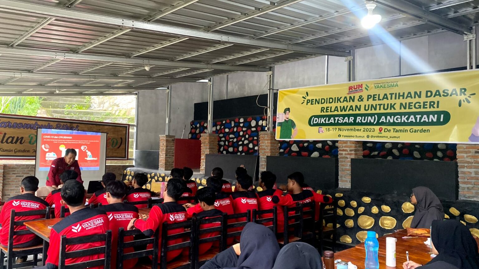 Run Yakesma Yakesma Sumut Laksanakan DIKLATSAR Untuk ‘RUN’ Angkatan 1 - Yakesma ...